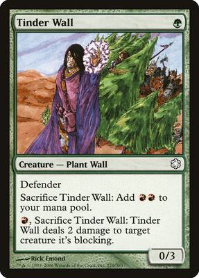 Tinder Wall card from Coldsnap Theme Deck Reprints