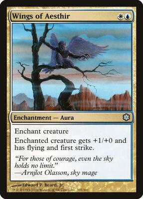 Wings of Aesthir card from Coldsnap Theme Deck Reprints