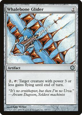 Whalebone Glider card from Coldsnap Theme Deck Reprints