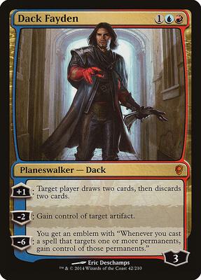 Dack Fayden card from Conspiracy