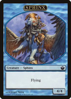 Sphinx Token card from Journey Into Nyx