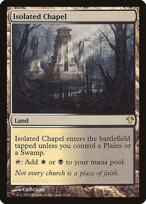 Isolated Chapel card from Magic Modern Event Deck