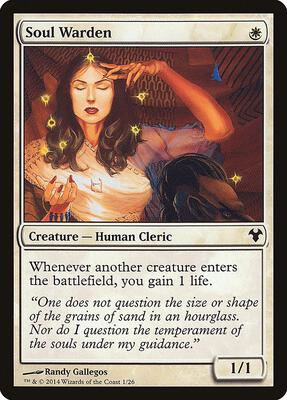 Soul Warden card from Magic Modern Event Deck