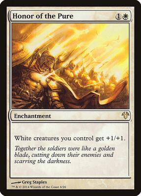 Honor of the Pure card from Magic Modern Event Deck
