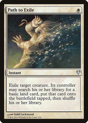 Path to Exile card from Magic Modern Event Deck