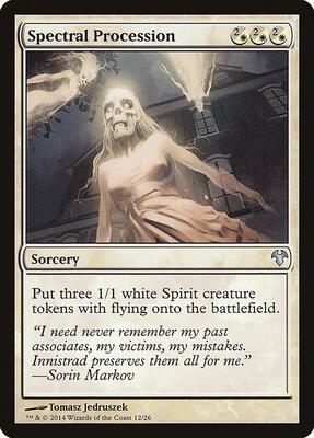 Spectral Procession card from Magic Modern Event Deck