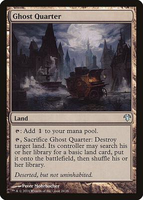Ghost Quarter card from Magic Modern Event Deck