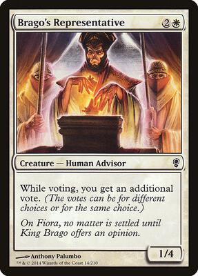 Brago's Representative card from Conspiracy