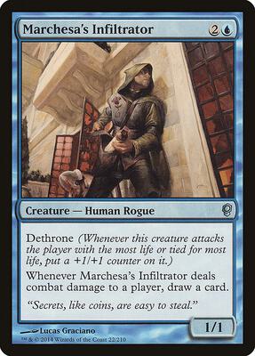 Marchesa's Infiltrator card from Conspiracy
