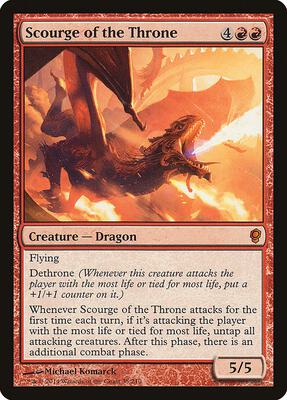 Scourge of the Throne card from Conspiracy