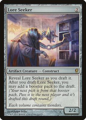 Lore Seeker card from Conspiracy