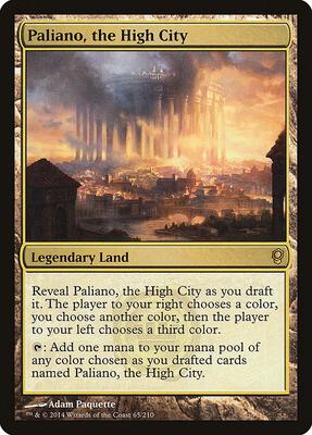 Paliano, the High City card from Conspiracy