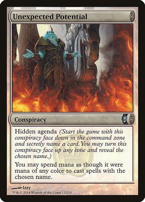 Unexpected Potential card from Conspiracy