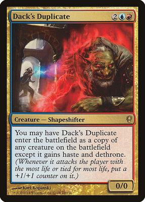 Dack's Duplicate card from Conspiracy
