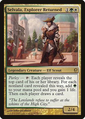 Selvala, Explorer Returned card from Conspiracy