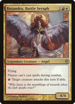 Basandra, Battle Seraph card from Conspiracy
