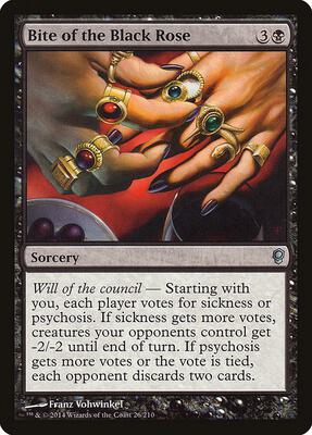 Bite of the Black Rose card from Conspiracy