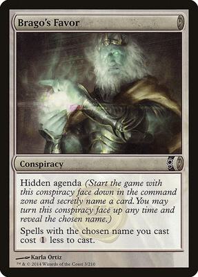 Brago's Favor card from Conspiracy