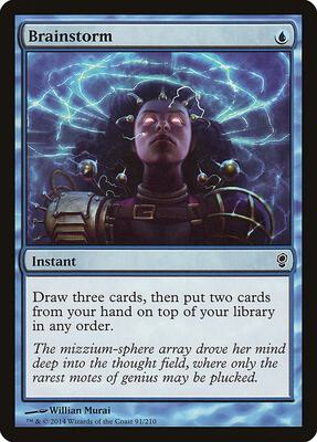 Brainstorm card from Conspiracy