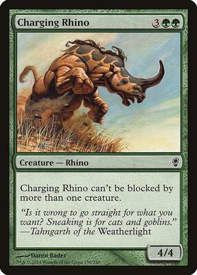 Charging Rhino card from Conspiracy