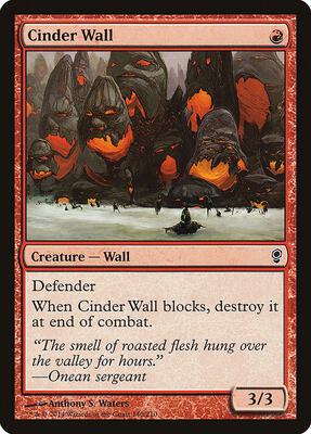 Cinder Wall card from Conspiracy