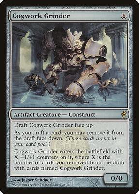 Cogwork Grinder card from Conspiracy