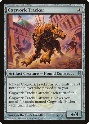 Cogwork Tracker card from Conspiracy