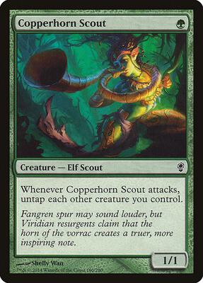Copperhorn Scout card from Conspiracy
