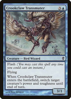 Crookclaw Transmuter card from Conspiracy