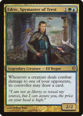Edric, Spymaster of Trest card from Conspiracy