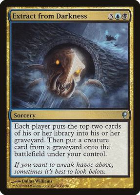 Extract from Darkness card from Conspiracy
