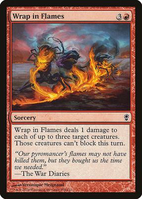 Wrap in Flames card from Conspiracy