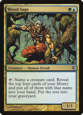 Wood Sage card from Conspiracy