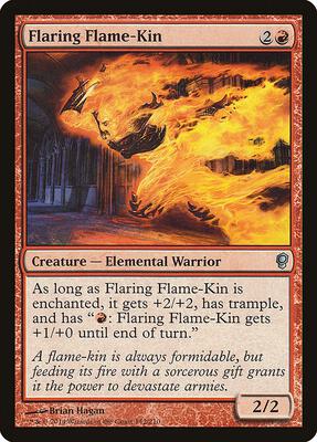 Flaring Flame-Kin card from Conspiracy