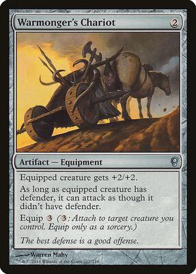 Warmonger's Chariot card from Conspiracy