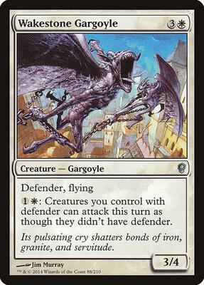 Wakestone Gargoyle card from Conspiracy