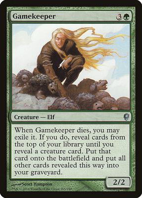 Gamekeeper card from Conspiracy