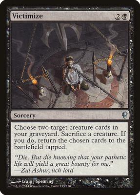 Victimize card from Conspiracy