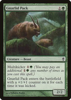 Gnarlid Pack card from Conspiracy
