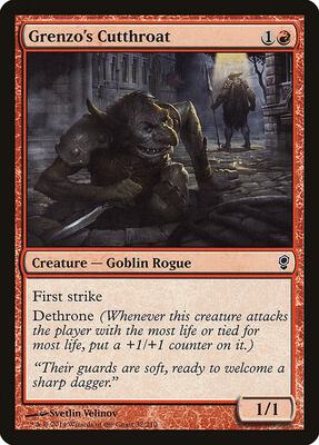 Grenzo's Cutthroat card from Conspiracy