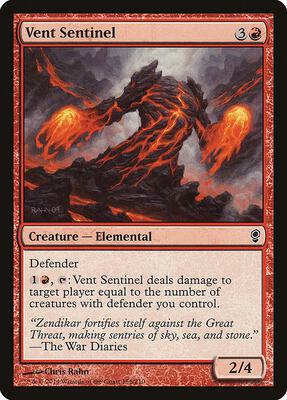 Vent Sentinel card from Conspiracy
