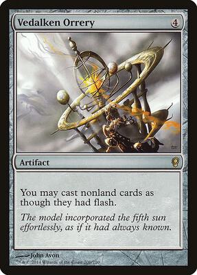 Vedalken Orrery card from Conspiracy