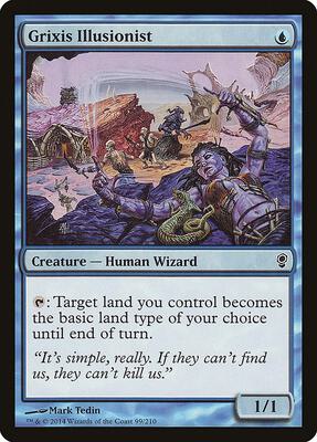 Grixis Illusionist card from Conspiracy