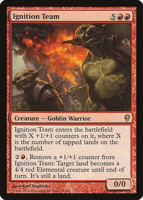Ignition Team card from Conspiracy