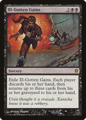 Ill-Gotten Gains card from Conspiracy