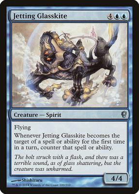 Jetting Glasskite card from Conspiracy