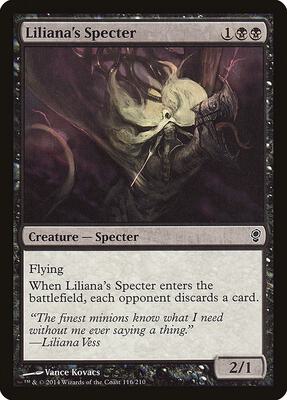 Liliana's Specter card from Conspiracy