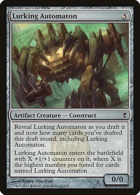 Lurking Automaton card from Conspiracy