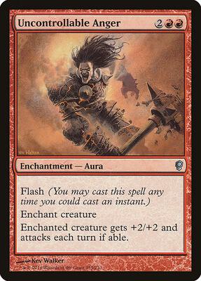 Uncontrollable Anger card from Conspiracy