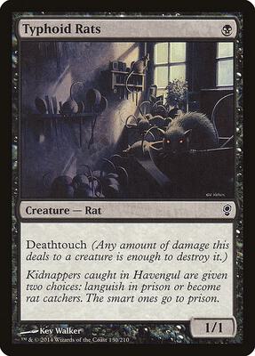 Typhoid Rats card from Conspiracy